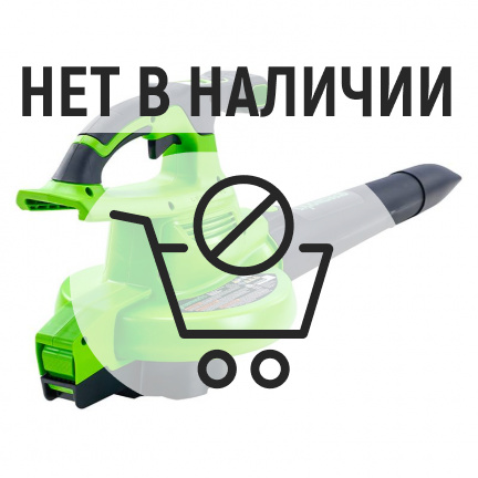 Аккумуляторная воздуходувка Greenworks GD40BVIIK4