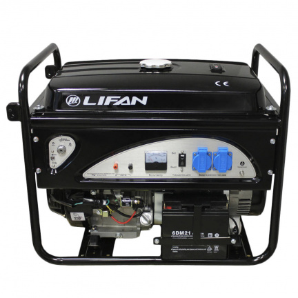 Бензиновый генератор LIFAN 6500E