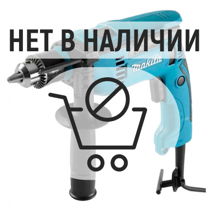 Сетевая дрель Makita HP1640X4 ударная + набор сверл Makita D-46202