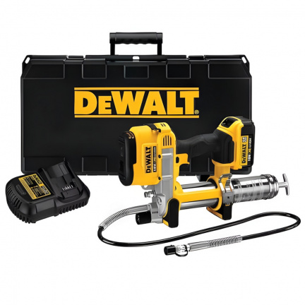 Аккумуляторный смазочный пистолет DeWalt DCGG571M1