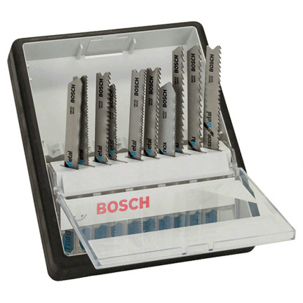 Набор пилок для лобзика по металлу Bosch 10шт (541)