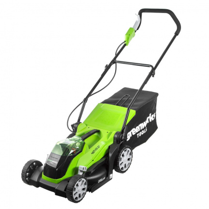 Аккумуляторная газонокосилка Greenworks G40LM35K4