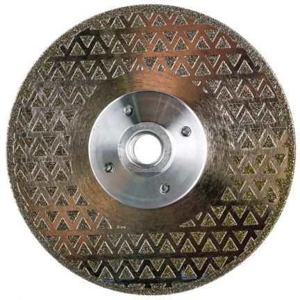 Диск алмазный Hilberg Super Ceramic Flange 125xM14 (HM514)