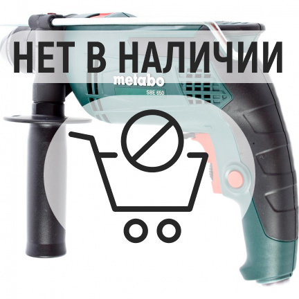 Сетевая дрель Metabo SBE 650 ударная (БЗП) 600671510