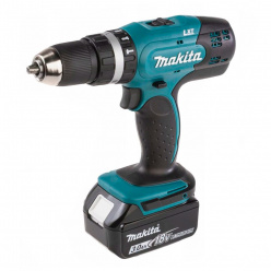 Аккумуляторная дрель-шуруповерт Makita DHP453RFE ударная